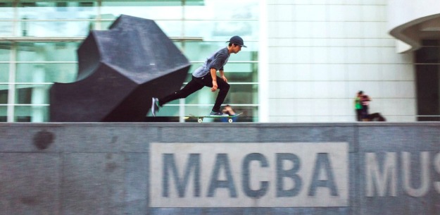 best top places spots for skate skating skateboarding in barcelona macba